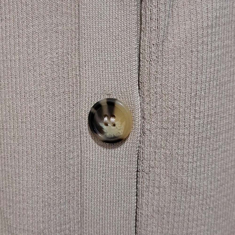 Gianni Bini V-Neck Cardigan Sweater Dress - Picture 4 of 8